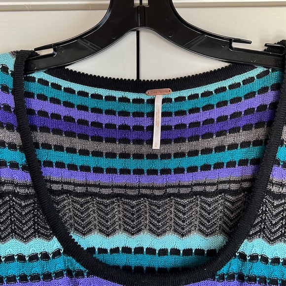 Free People Striped Sweater Dress - Picture 3 of 7